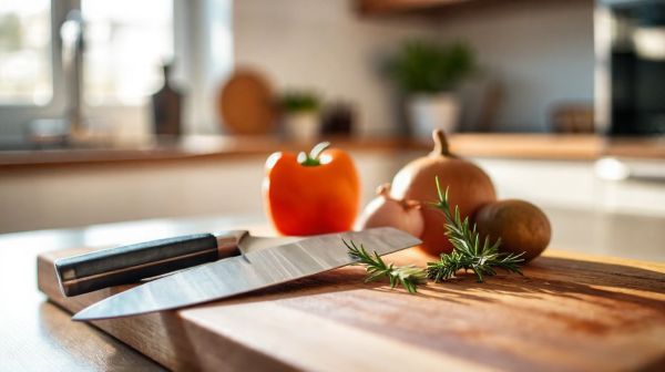 Les 5 raisons d'adopter le couteau santoku en cuisine